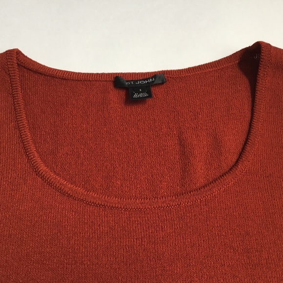 ST. JOHN Knit Tank Shell Top - Picture 5 of 5